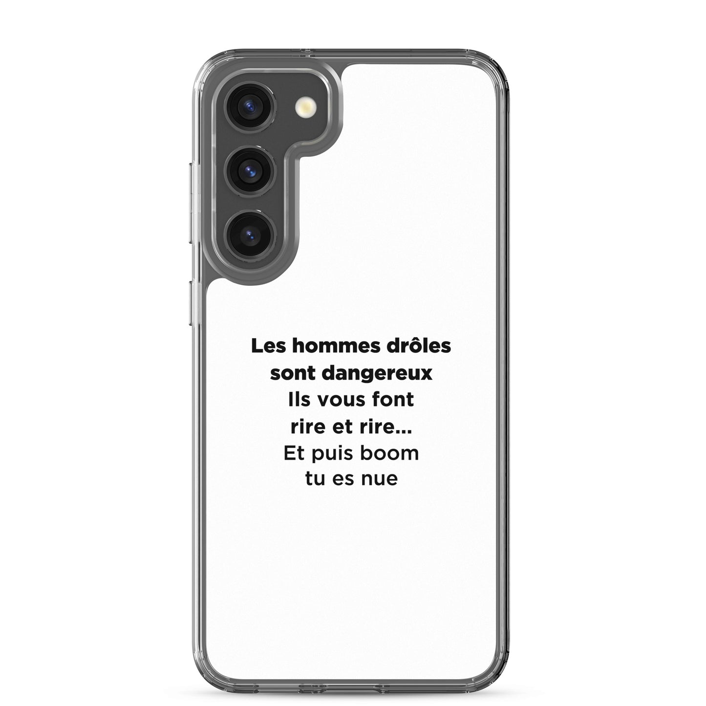 Coque Samsung Les hommes drôles sont dangereux - Sedurro