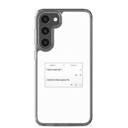 Coque Samsung Traduction cocktail - Sedurro