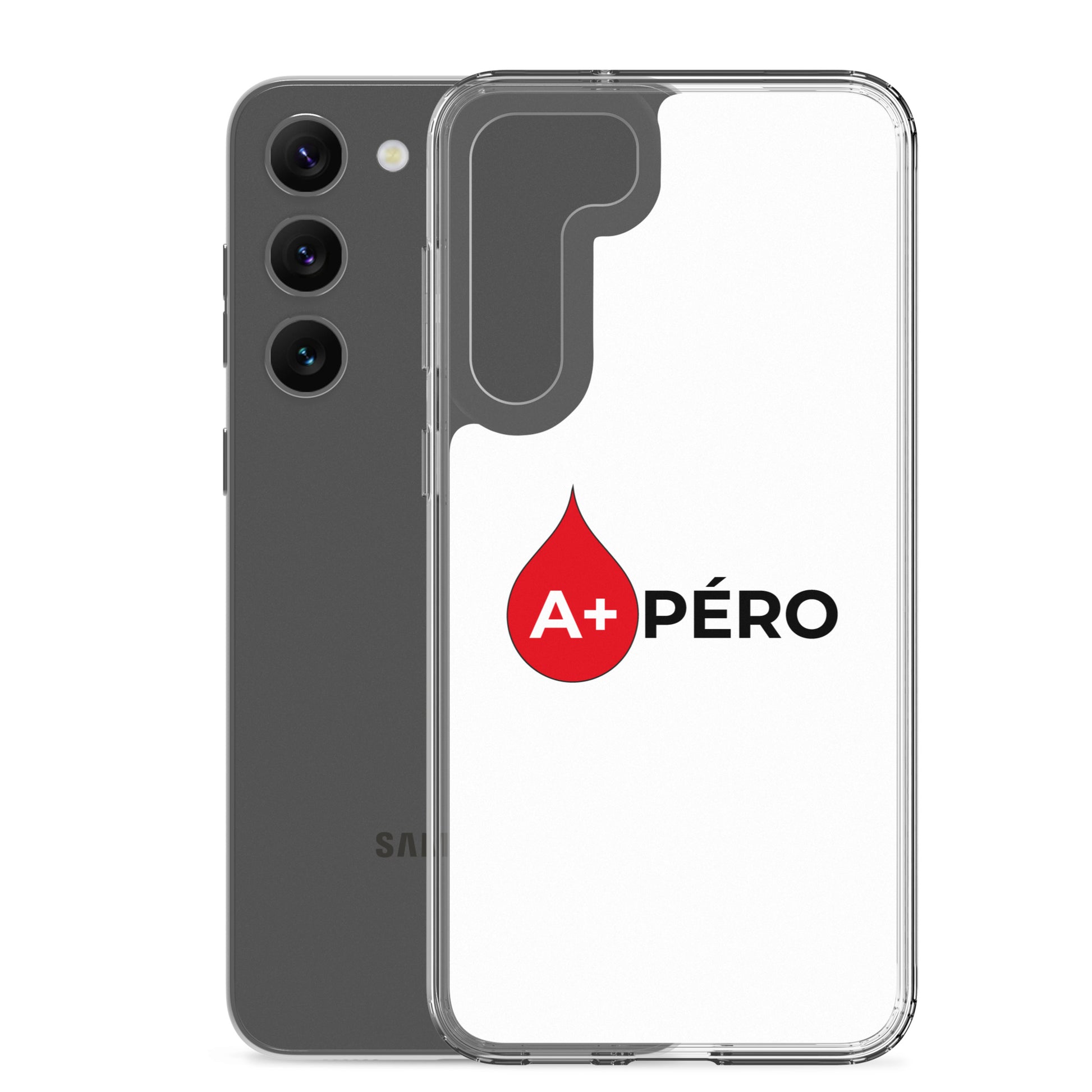 Coque Samsung Apéro groupe sanguin A+ - Sedurro
