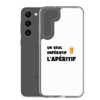 Coque Samsung Un seul impératif L'apéritif - Sedurro