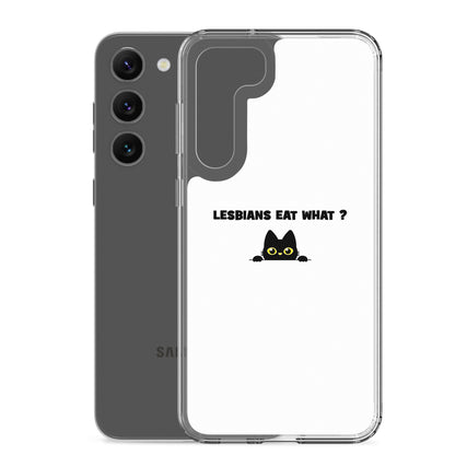 Coque Samsung Cat Lesbians eat what - Sedurro