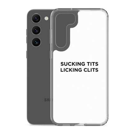 Coque Samsung Sucking tits Licking clits - Sedurro