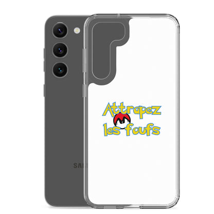 Coque Samsung Attrapez les foufs Pokeboule - Sedurro