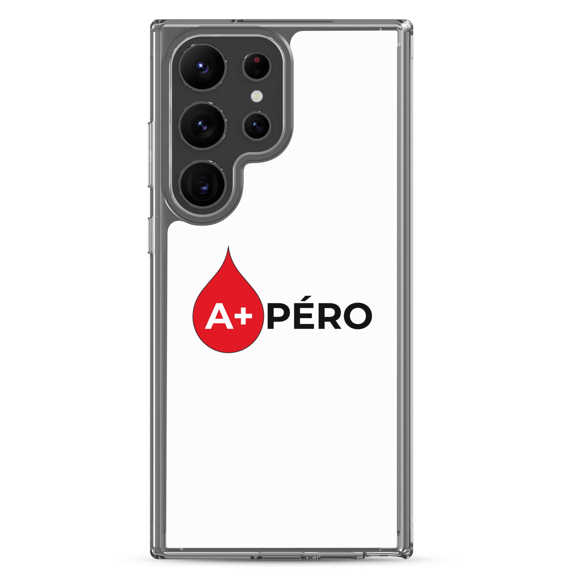 Coque Samsung Apéro groupe sanguin A+ Samsung Galaxy S23 Ultra - Sedurro