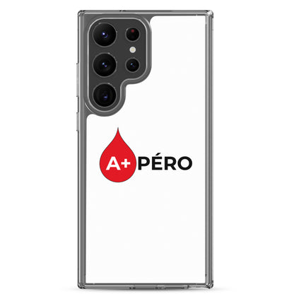 Coque Samsung Apéro groupe sanguin A+ Samsung Galaxy S23 Ultra - Sedurro
