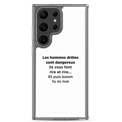 Coque Samsung Les hommes drôles sont dangereux - Sedurro