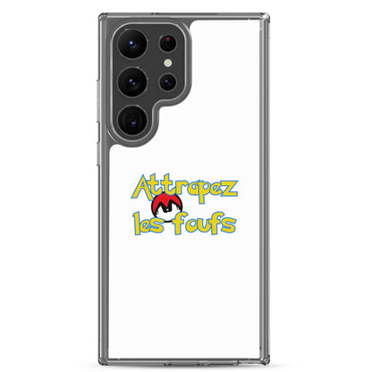Coque Samsung Attrapez les foufs Pokeboule - Sedurro