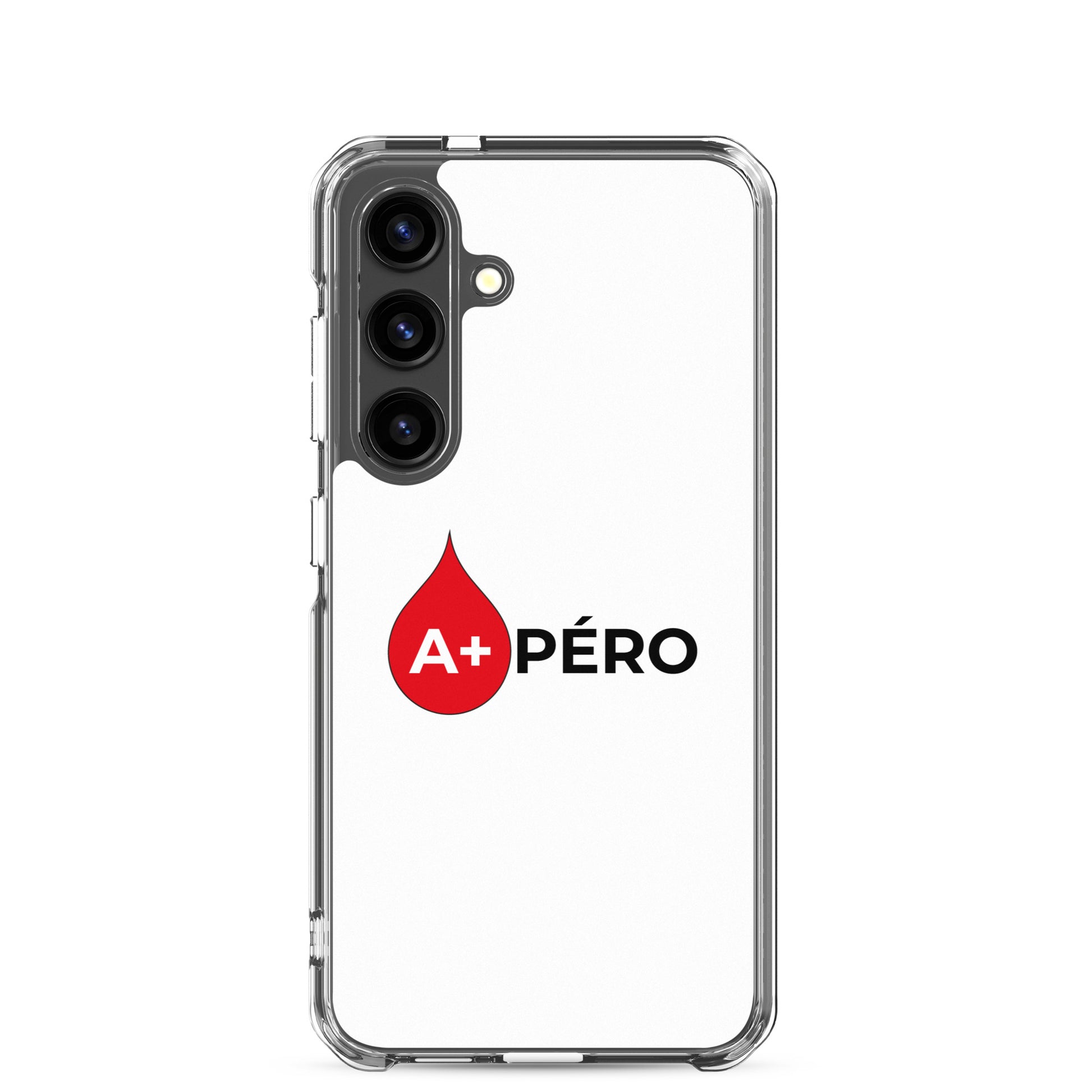 Coque Samsung Apéro groupe sanguin A+ Samsung Galaxy S24 - Sedurro
