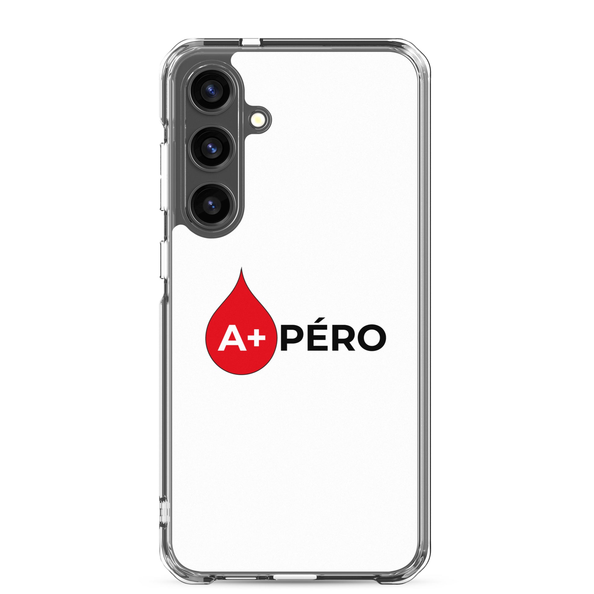Coque Samsung Apéro groupe sanguin A+ Samsung Galaxy S24 Plus - Sedurro