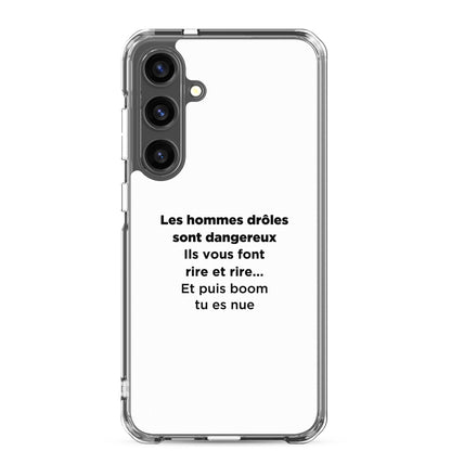 Coque Samsung Les hommes drôles sont dangereux - Sedurro