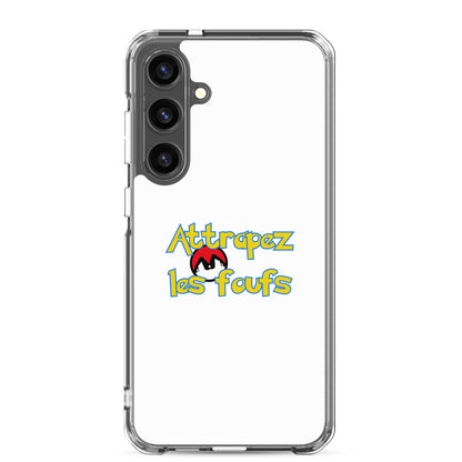 Coque Samsung Attrapez les foufs Pokeboule - Sedurro