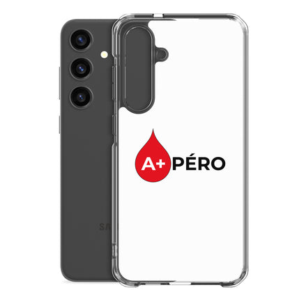 Coque Samsung Apéro groupe sanguin A+ - Sedurro