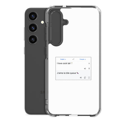 Coque Samsung Traduction cocktail - Sedurro