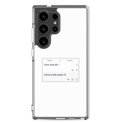 Coque Samsung Traduction cocktail - Sedurro