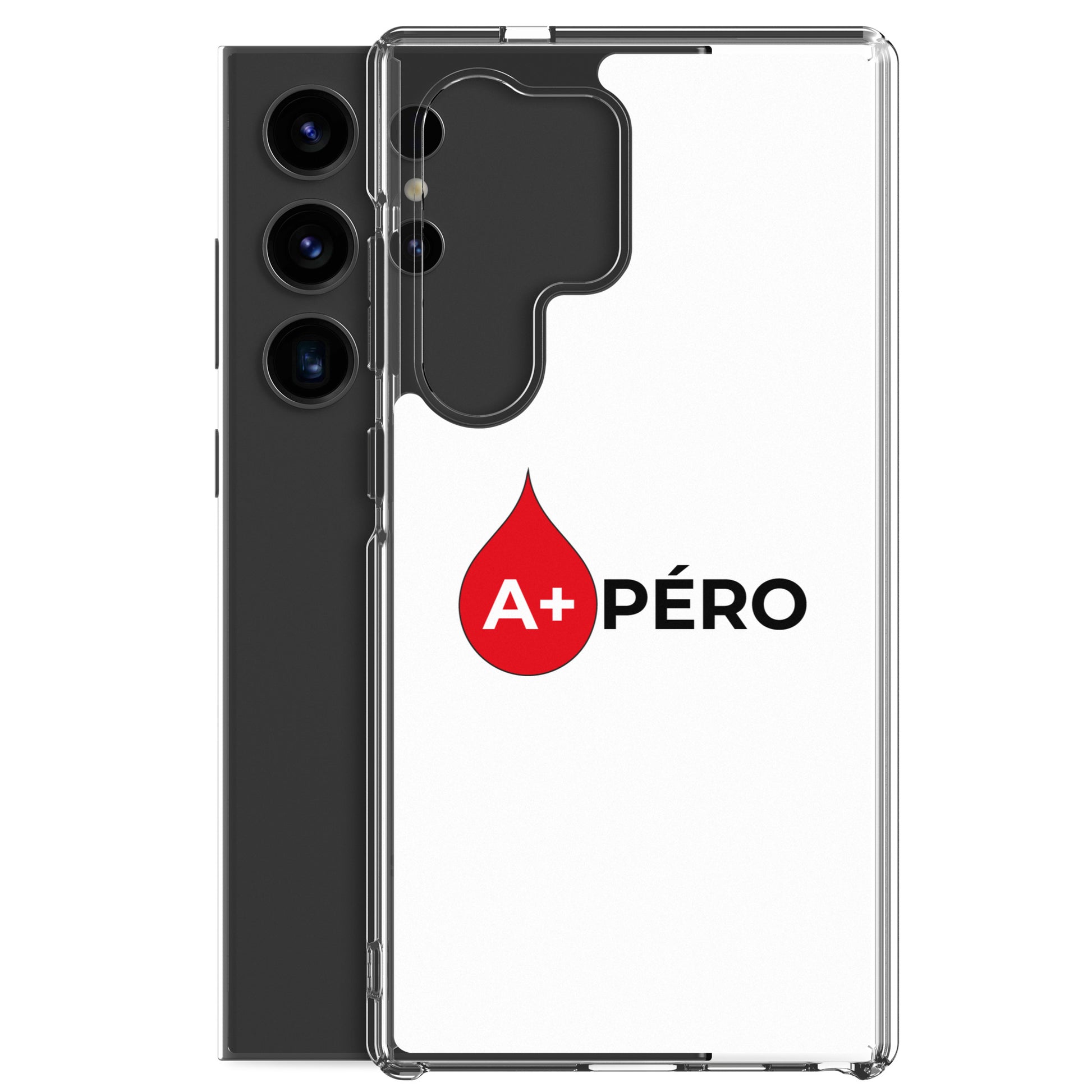 Coque Samsung Apéro groupe sanguin A+ - Sedurro