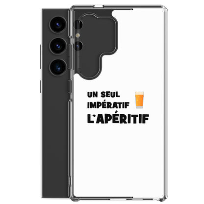 Coque Samsung Un seul impératif L'apéritif - Sedurro
