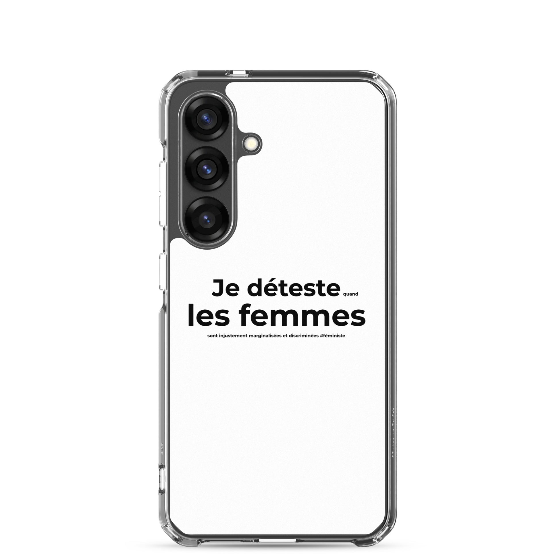 Coque Samsung Féministe Je déteste les femmes - Sedurro