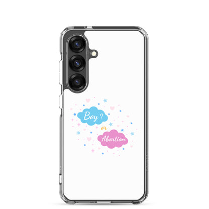 Coque Samsung Boy or abortion gender reveal - Sedurro