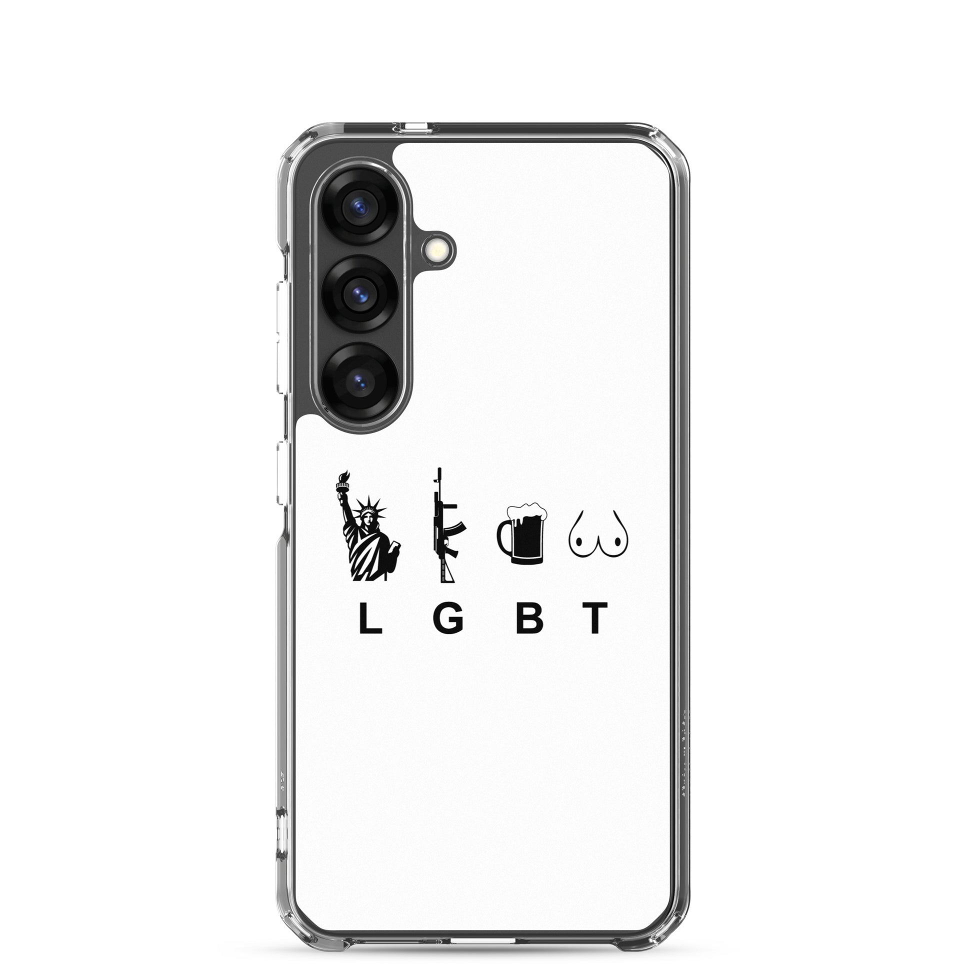 Coque Samsung LGBT liberty gun beer tits - Sedurro