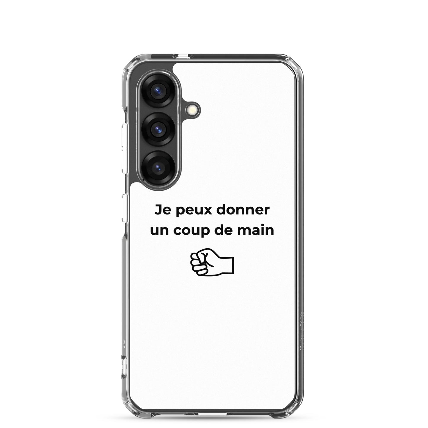 Coque Samsung Je peux donner un coup de main fist - Sedurro