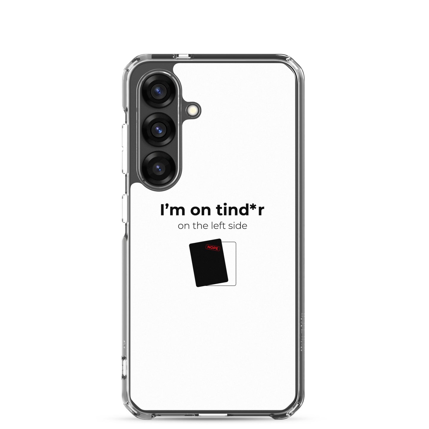 Coque Samsung I'm on tind*r on the left side - Sedurro