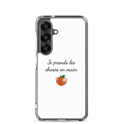 Coque Samsung Je prends les choses en main - Sedurro