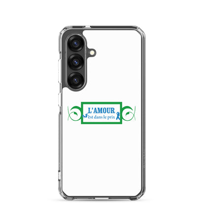 Coque Samsung L'amour est dans le prix - Sedurro