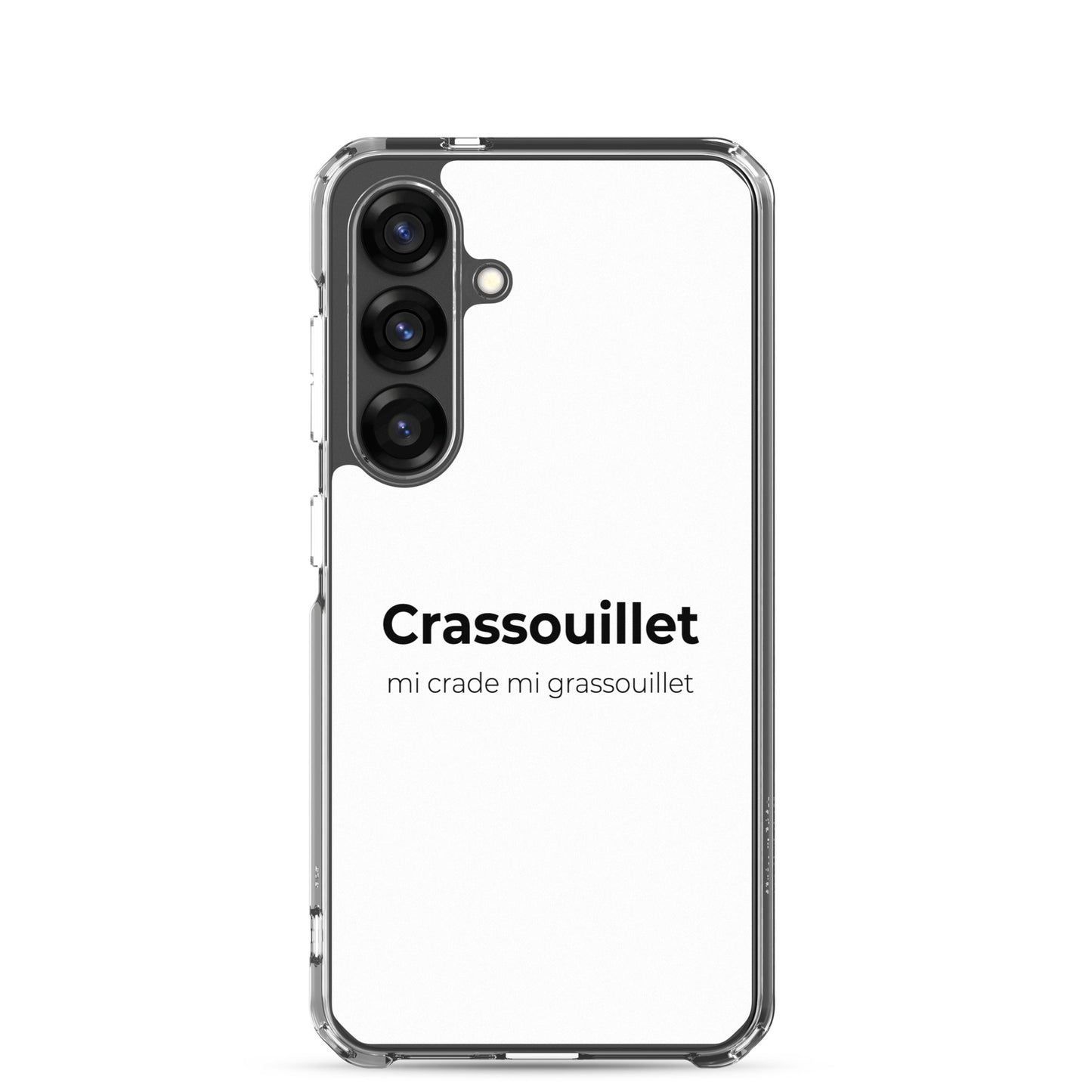 Coque Samsung Crassouillet mi crade mi grassouillet - Sedurro