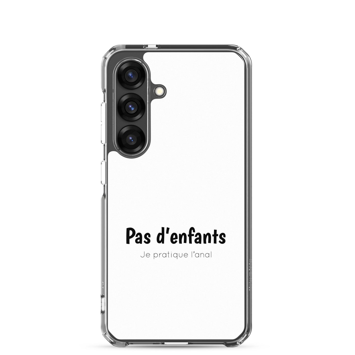 Coque Samsung Pas d'enfants je pratique l'anal - Sedurro