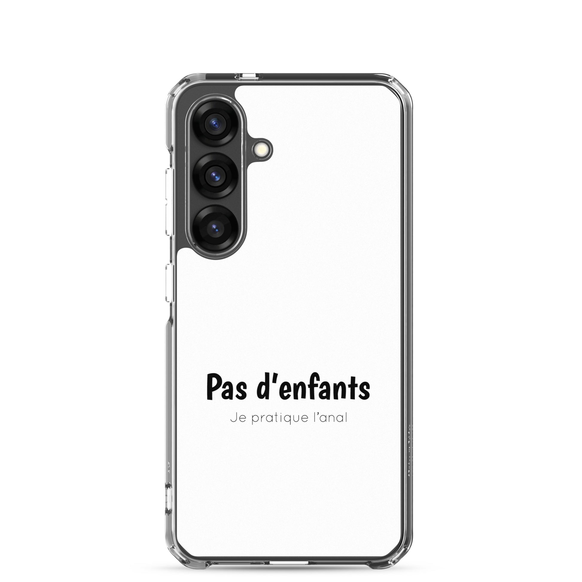 Coque Samsung Pas d'enfants je pratique l'anal - Sedurro