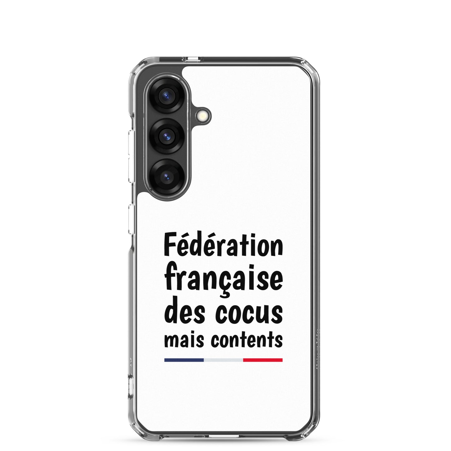 Coque Samsung Fédération française des cocus mais contents - Sedurro