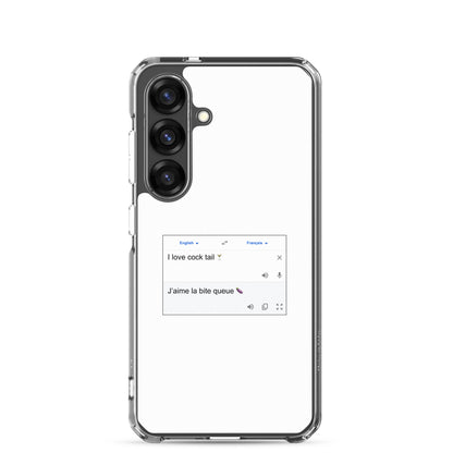 Coque Samsung Traduction cocktail - Sedurro