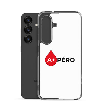 Coque Samsung Apéro groupe sanguin A+ - Sedurro
