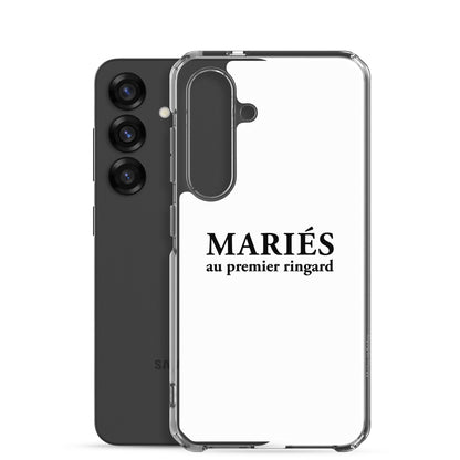 Coque Samsung Mariés au premier ringard - Sedurro