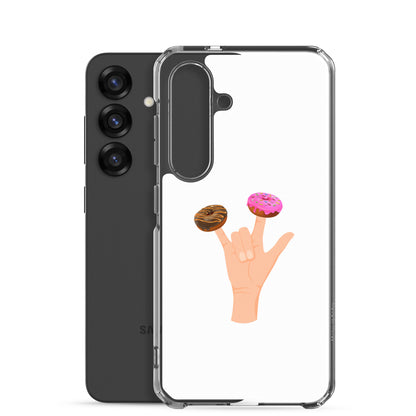 Coque Samsung Main donuts deux doigts - Sedurro