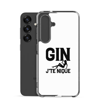 Coque Samsung Gin j'te nique - Sedurro