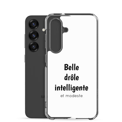 Coque Samsung Belle drôle intelligente et modeste - Sedurro