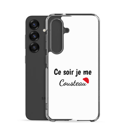 Coque Samsung Ce soir je me cousteau - Sedurro