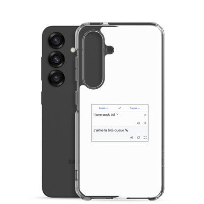 Coque Samsung Traduction cocktail - Sedurro