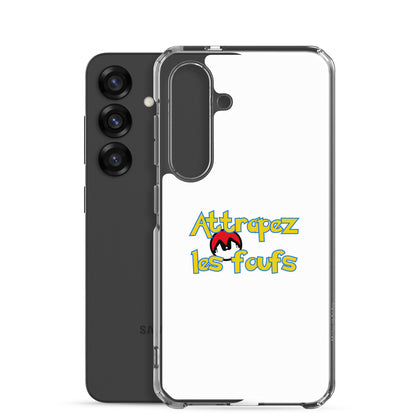 Coque Samsung Attrapez les foufs Pokeboule - Sedurro