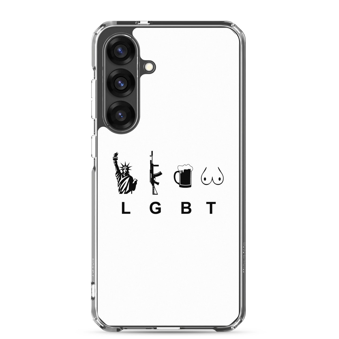 Coque Samsung LGBT liberty gun beer tits - Sedurro