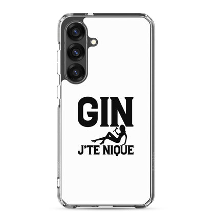 Coque Samsung Gin j'te nique - Sedurro