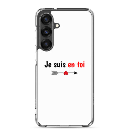 Coque Samsung Je suis en toi flèche cupidon - Sedurro