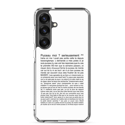 Coque Samsung Puceau moi on me l'avait pas sorti depuis longtemps - Sedurro