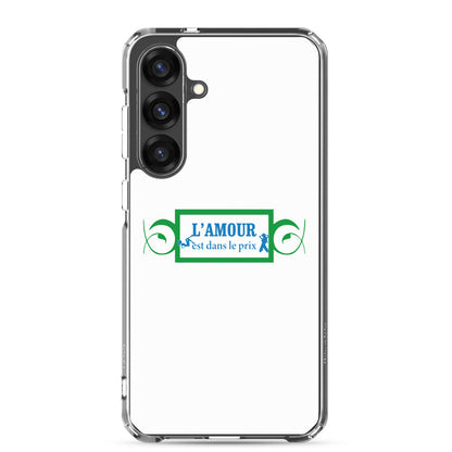Coque Samsung L'amour est dans le prix - Sedurro