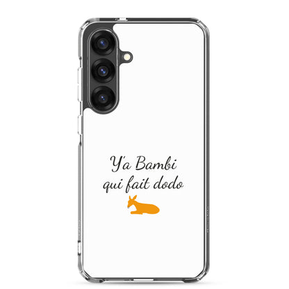 Coque Samsung Y'a bambi qui fait dodo - Sedurro