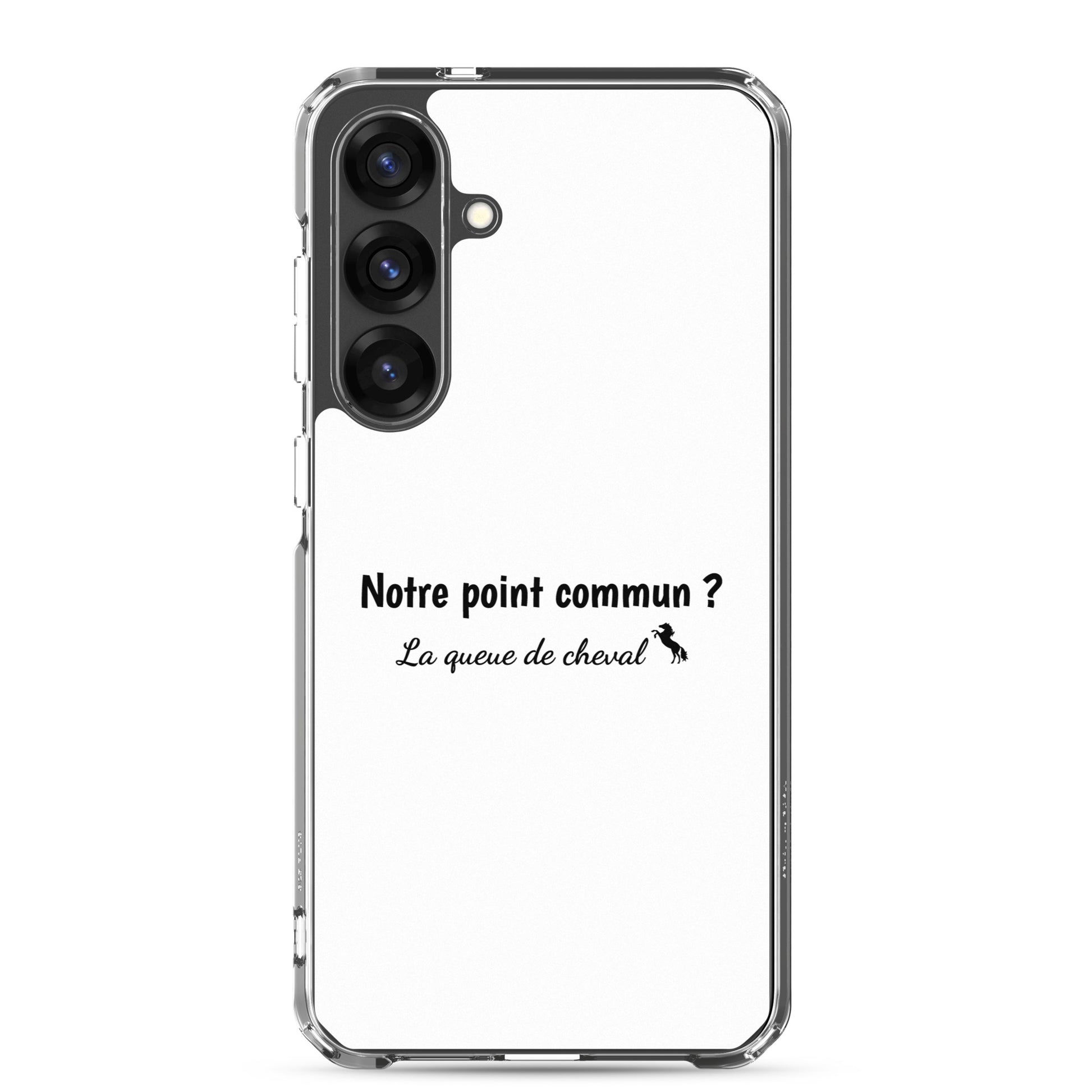 Coque Samsung Notre point commun la queue de cheval - Sedurro