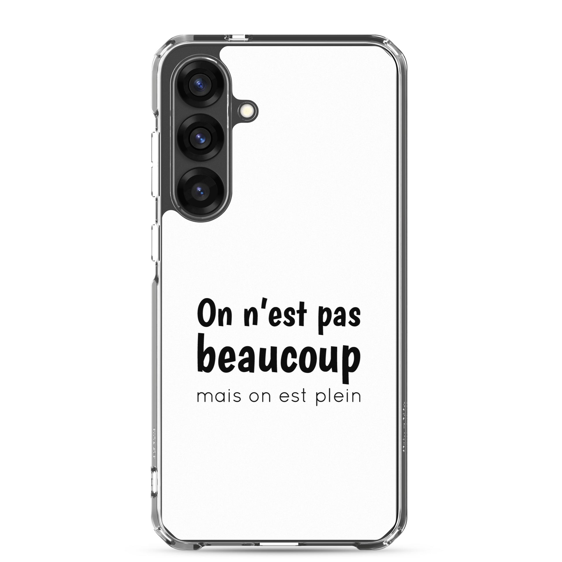 Coque Samsung On n'est pas beaucoup mais on est plein - Sedurro