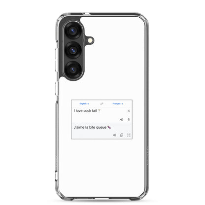 Coque Samsung Traduction cocktail - Sedurro