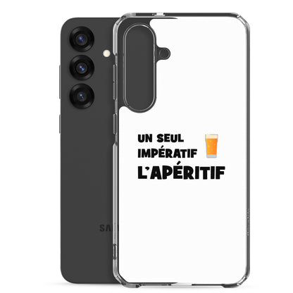 Coque Samsung Un seul impératif L'apéritif - Sedurro